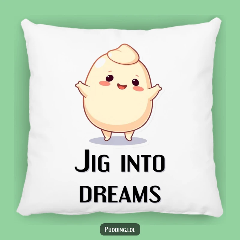 Funny Pudding Blob Jig Pillow: Cozy Dance Buddy, Adorable Funny Gift