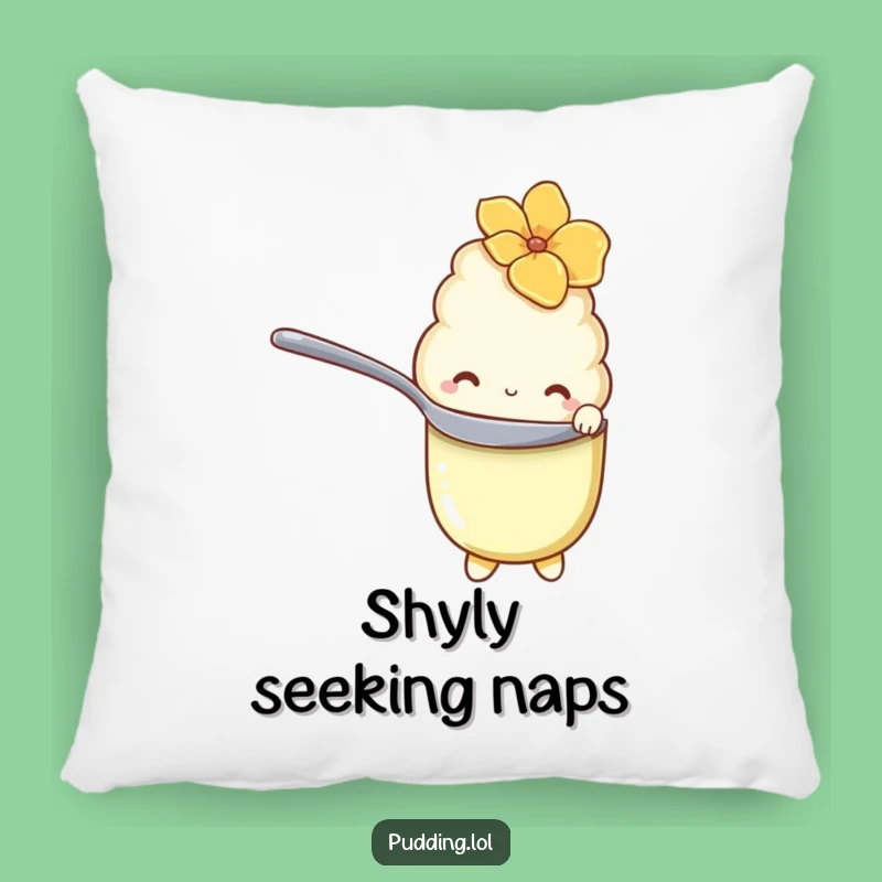 Funny Shy Pudding Pillow: Snuggle with Sweet Comfort, Cozy Gift