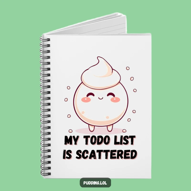 Funny Tapioca Pudding Notebook: Silly Notes and Scattered Ideas