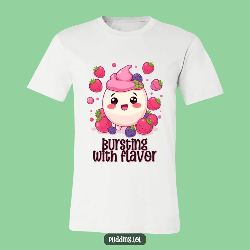 Funny Berry Pudding T-Shirt: Wear Your Delighted Berry Spirit